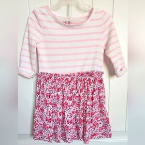 babyGap 3T Pink Striped Kids Dress